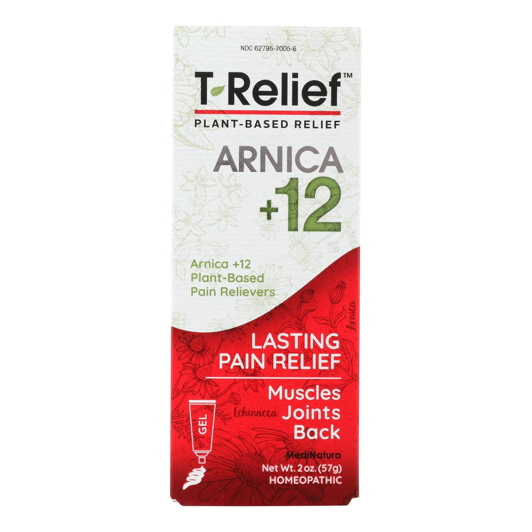 T - relief - medinatura - Pain Relief Gel Original - 1 Each - 2 Ounces - Maras Green